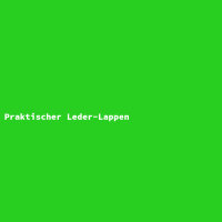 Praktischer Leder-Lappen