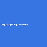 Langlebiges Papier-Messer