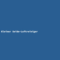 Kleiner Seide-Luftreiniger