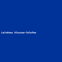 Leichtes Viscose-Telefon