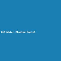 Beliebter Elastan-Mantel