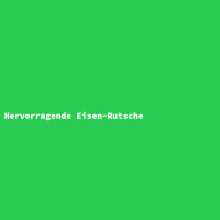 Hervorragende Eisen-Rutsche
