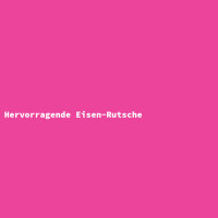 Hervorragende Eisen-Rutsche