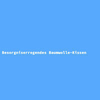 Besorgniserregendes Baumwolle-Kissen