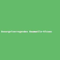 Besorgniserregendes Baumwolle-Kissen