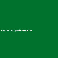 Hartes Polyamid-Telefon