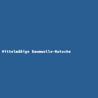 Mittelm&auml;&szlig;ige Baumwolle-Rutsche