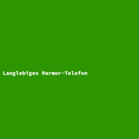 Langlebiges Marmor-Telefon