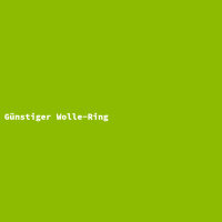G&uuml;nstiger Wolle-Ring