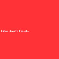 K&uuml;hne Granit-Flasche