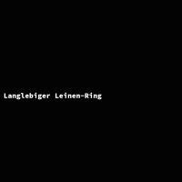 Langlebiger Leinen-Ring
