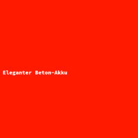 Eleganter Beton-Akku