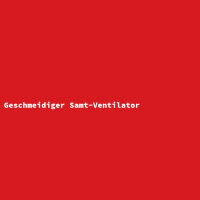 Geschmeidiger Samt-Ventilator
