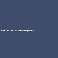 Beliebter Eisen-Computer