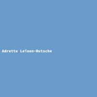 Adrette Leinen-Rutsche