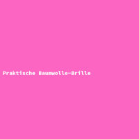 Praktische Baumwolle-Brille