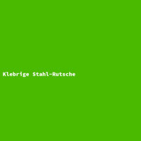 Klebrige Stahl-Rutsche