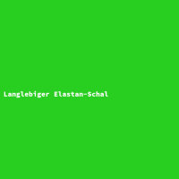 Langlebiger Elastan-Schal