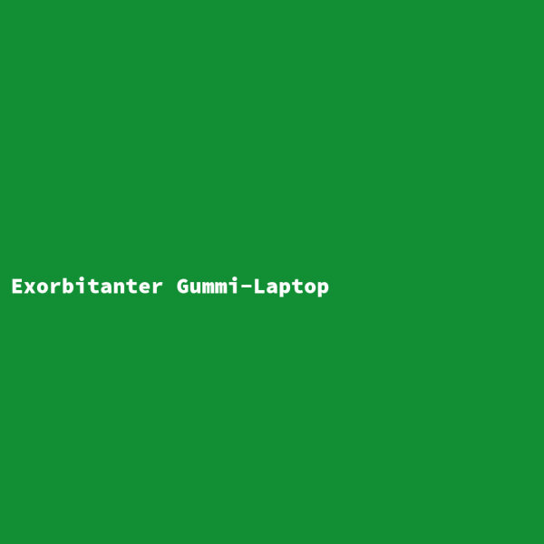 Exorbitant Rubber Laptop
